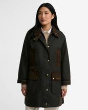Barbour Women's Icons Modern Beaufort Wax Jacket OLIVE/CLASSIC