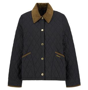 Barbour Women's Icons Cropped Liddesdale Quilted Jacket Alternate View