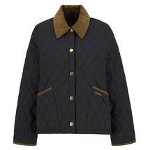 Barbour Women's Icons Cropped Liddesdale Quilted Jacket BLACK/CLASSIC
