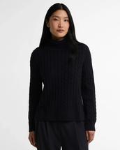 Barbour Women's Ambleside Cable Knitted Jumper NAVY