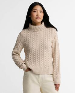 Barbour Women's Ambleside Cable Knitted Jumper Alternate View