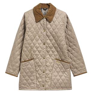Barbour Women's Icons Modern Liddesdale Quilted Jacket LIGHTTRENCH/BIRCHWOOD