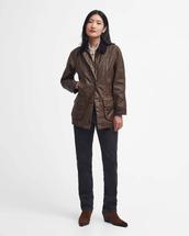 Barbour Women's Beadnell Wax Jacket BARK