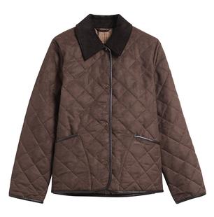 Barbour Women's Sonya Quilted Jacket DKBROWN/MUTED