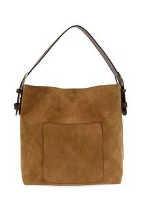 Joy Susan Hobo Rich Faux Suede Handbag Alternate View