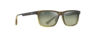 Maui Jim Okina Polarized Sunglasses GREEN/YELLOW