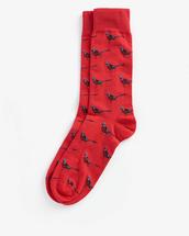 Barbour Men's Mavin Socks RED/PHEASANT