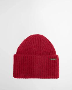 Barbour Women's Meryl Beanie Hat CRANBERRY