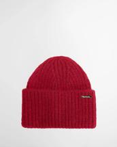 Barbour Women's Meryl Beanie Hat CRANBERRY