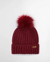 Barbour Women's Saltburn Beanie Hat BIKINGRED