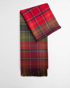 Barbour Women's Serena Tartan Scarf CARDINAL/CLASSICTARTAN