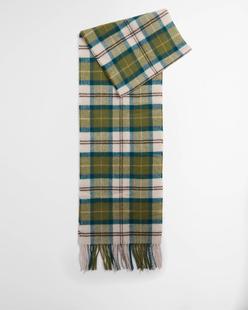 Barbour Men's Tartan Lambswool Scarf ANCIENT