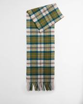 Barbour Men's Tartan Lambswool Scarf ANCIENT