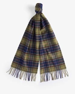 Barbour Men's Tartan Lambswool Scarf Alternate View