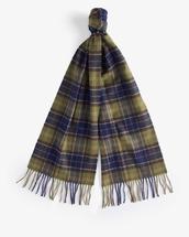Barbour Men's Tartan Lambswool Scarf CLASSIC