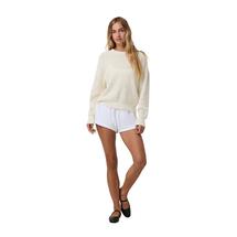 Vuori Women's Cotton Waffle Sweater MARSHMALLOW
