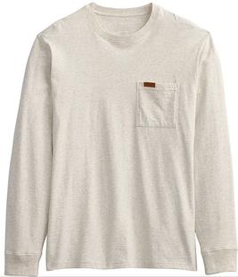 Pendleton Men's Deschutes Tee Long Sleeve WHITEHEATHER