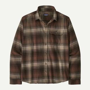 Patagonia Men's Long-Sleeved Lightweight Fjord Flannel Shirt Alternate View