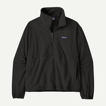 Patagonia Women's Micro D 1/2-Zip Fleece Pullover BLK