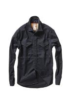Relwen Utility Workshirt DKNAVYTICKSTRIPE