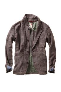 Relwen Heritage Trap Blazer BROWN/BLUCHECK