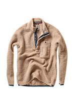 Relwen Wooly Shag Snap-Zip DKBISCUIT