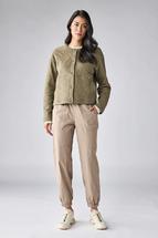 Indyeva Women's Desen Cardigan DEEPMOSS