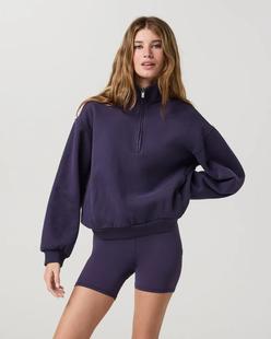 Vuori Women's Restore Oversized Half Zip VELVETVIOLET