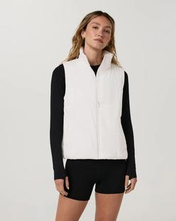 Vuori Women's Canyon Insulated Sporty Vest MARSHMALLOW