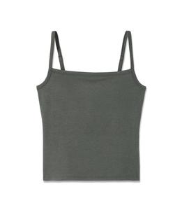 Vuori Women's Elevation Square Neck Cami ARMYHEATHER