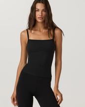 Vuori Women's Elevation Square Neck Cami BLACKHEATHER