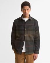 Barbour Men's Woodlane Brushed Check Overshirt SHADOWCLASSICTARTAN
