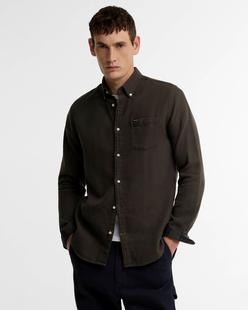 Barbour Men's Buckley Tailored Herringbone Shirt Alternate View