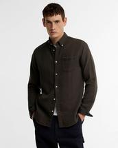 Barbour Men's Buckley Tailored Herringbone Shirt SAGE