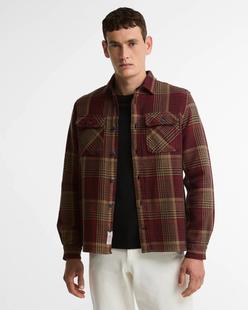 Barbour Men's Millom Relaxed Houndstooth Shirt Alternate View