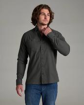 Kuhl Men's Revolvr Flannel Long Sleeve ONYX