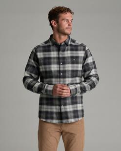 Kuhl Men's Law Flannel Long Sleeve BLACKOLIVE