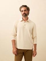  Faherty Men's Long Sleeve Field Knit Polo