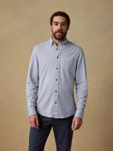 Faherty Men's Coastline Knit Shirt OCEANSIDEBLUE