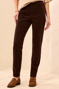 Tribal Women's Micro Cord Audrey Pull-On Slim Ankle Pants Alternate View