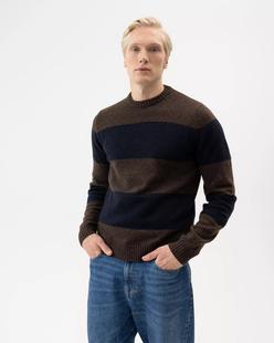 Holebrook Men's Charles Crew BROWNMEL/NAVY