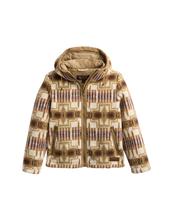 Pendleton Women's Cottonwood Fleece Hoodie TAN/IVORYHARDING