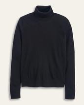 Pendleton Women's Merino Turtleneck BLACK