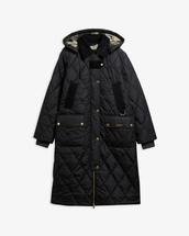 Barbour Women's Rudson Quilted Jacket BLACK/ANCIENT