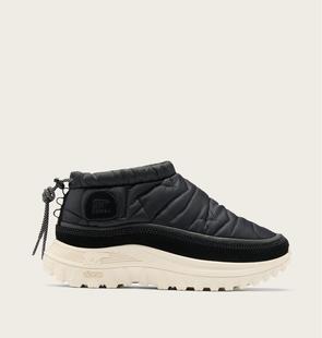Sorel Women's Callsign Daybreak Mid Sneaker BLACK/CHALK
