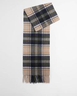 Barbour Men's New Check Tartan Scarf Alternate View
