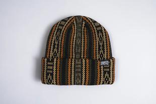 Autumn Headwear Knapsack Beanie BLACK