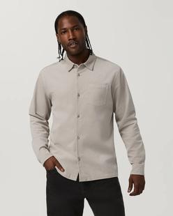 Vuori Men's Long Sleeve Optimist Button Down DARKSALT