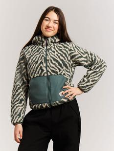 Protest PRTKidman Junior Girl's Full Zip Top EVERGREEN