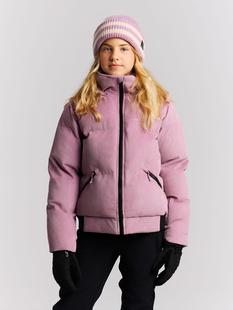 Protest PRTSister Junior Girl's Corduroy Snow Jacket VALERIANLILAC